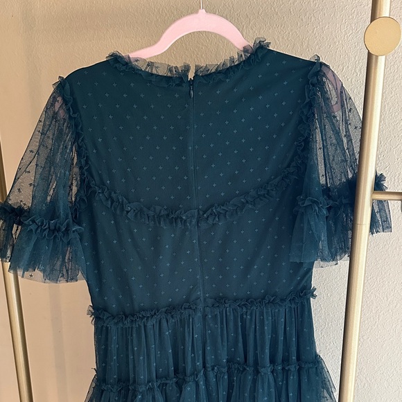 Ivy City Co Forest Green Whimsical Dress - Picture 6 of 12